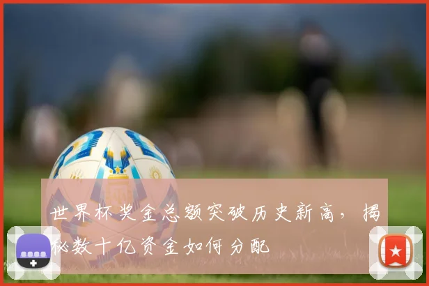世界杯奖金总额突破历史新高，揭秘数十亿资金如何分配